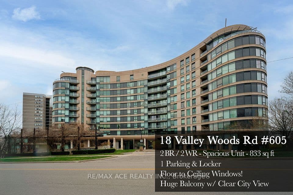 18 Valley Woods Road 605, Toronto, ON M3A 0A1 – main photo