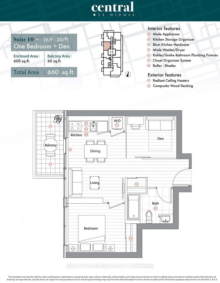 38 Widmer Street 710, Toronto, ON M5V 2E9 – photo 2