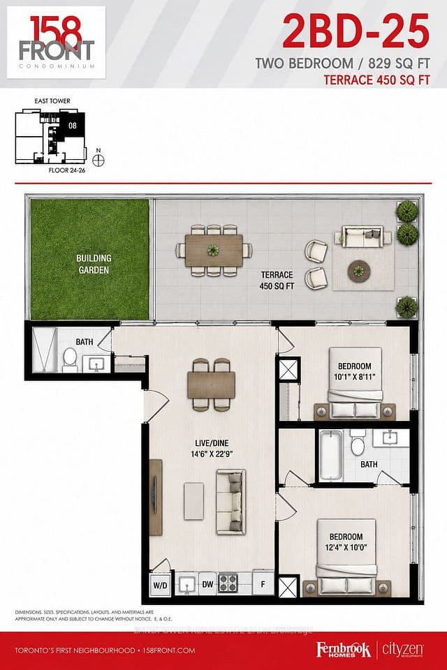 158 FRONT Street E 2308, Toronto, ON M5A 1E5 – main photo