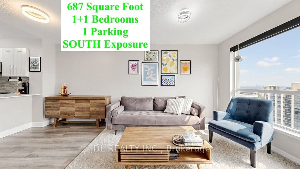 21 Hillcrest Avenue 2005, Toronto, ON M2N 7K2 – main photo