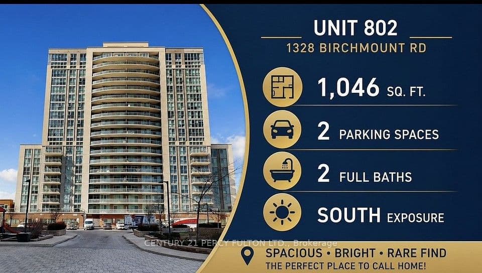 1328 Birchmount Road 802, Toronto, ON M1R 0B6 – main photo