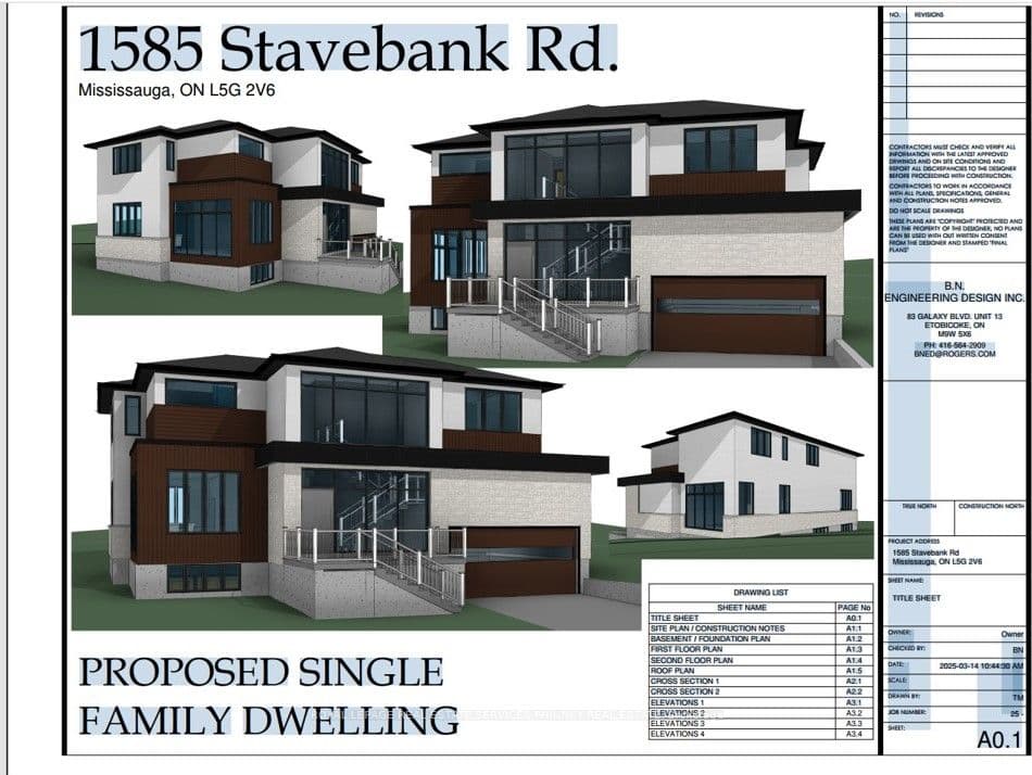 1585 Stavebank Road, Mississauga, ON L5G 2V6 – main photo