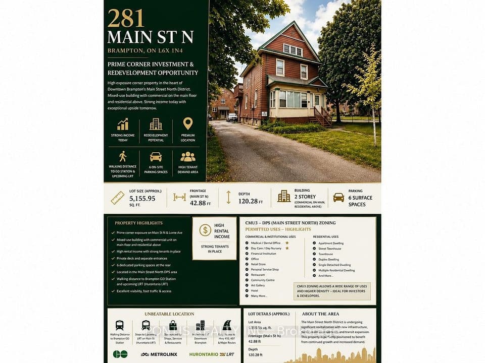 281 Main Street N, Brampton, ON L6X 1N4 – main photo