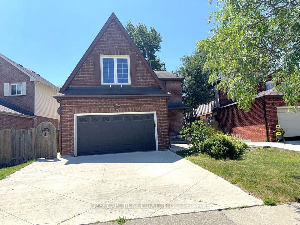 3 Gervais Drive, Brampton, ON L6Y 2V3 – main photo
