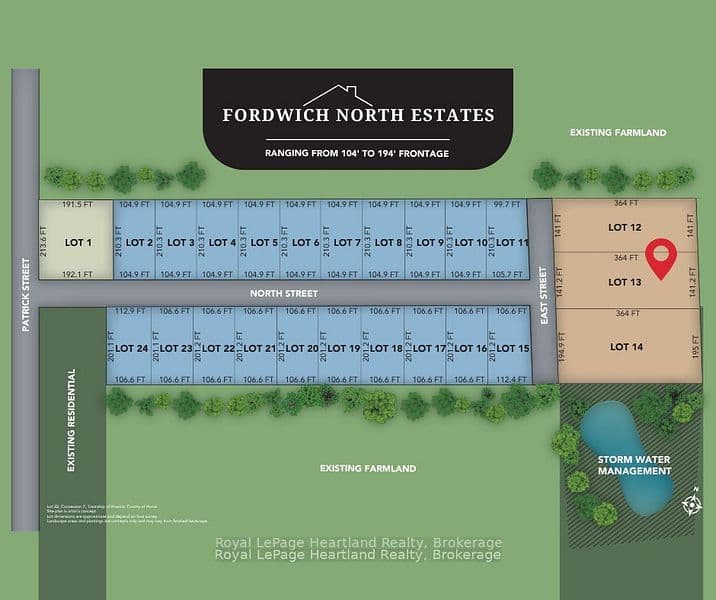 LOT 13 East Street N, Howick, ON N0G 1V0 – main photo