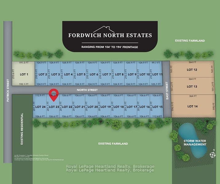 LOT 23 North Street, Howick, ON N0G 1V0 – main photo