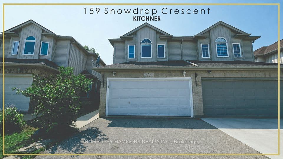 159 Snowdrop Crescent, Kitchener, ON N2E 4G9 – main photo