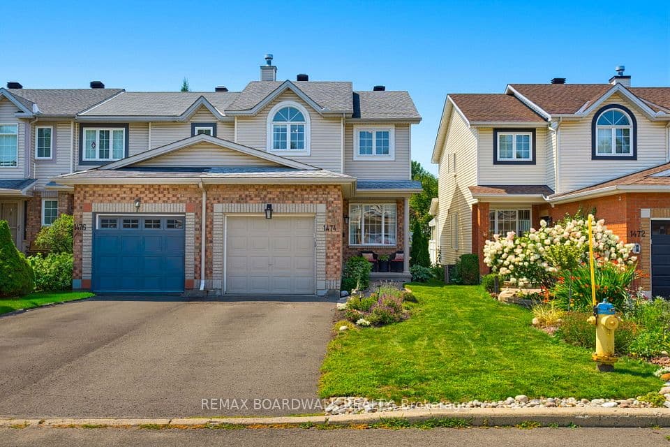 1474 Bonneville Crescent, Orleans - Convent Glen and Area, ON K1C 7N1 – main photo